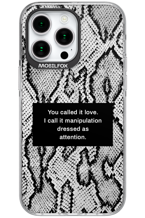 Manipulation 2.0 - Apple iPhone 15 Pro Max