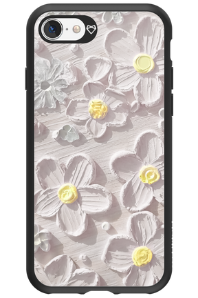 White Flowers 2.0 - Apple iPhone 8