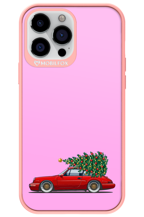 XMAS Car Pink - Apple iPhone 13 Pro Max