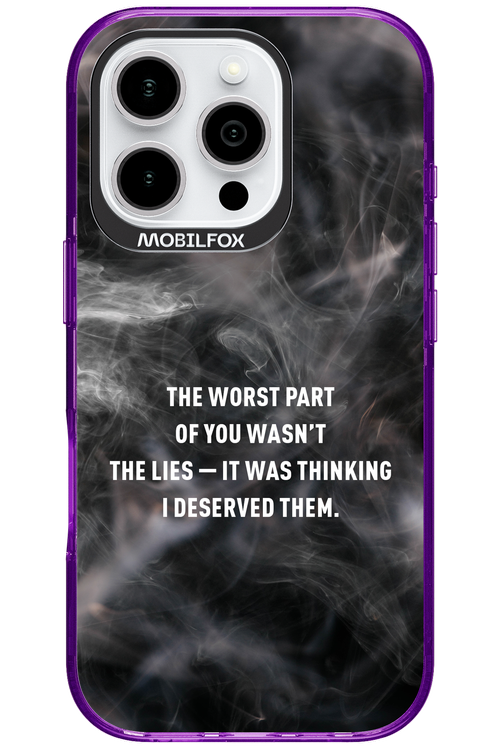 Lies - Apple iPhone 16 Pro