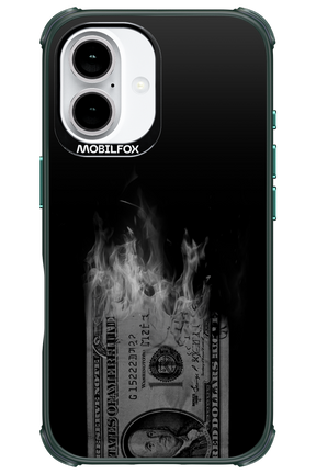 Money Burn B&W 2.0 - Apple iPhone 16