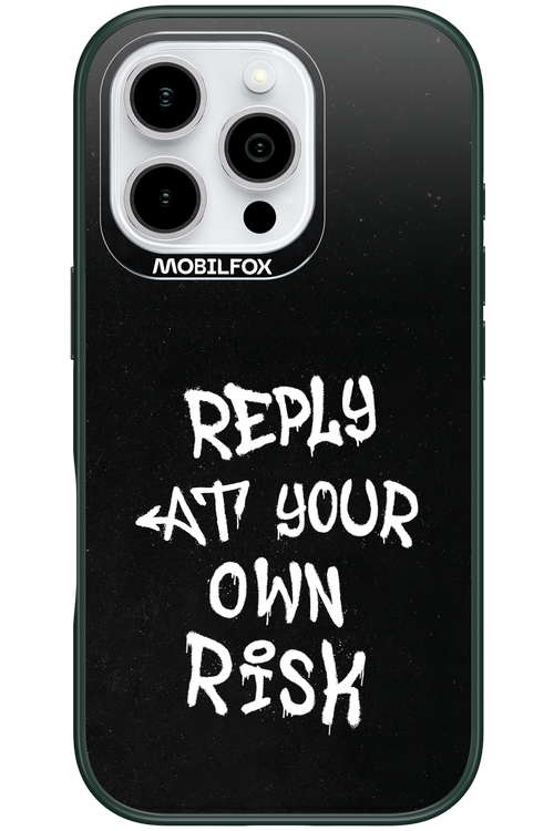 Risk Black 2.0 - Apple iPhone 16 Pro