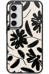 Monochrome Flowerss - Samsung Galaxy S24