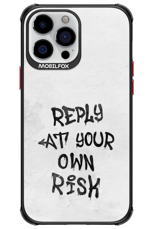 At Your Own Risk 2.0 - Apple iPhone 13 Pro Max