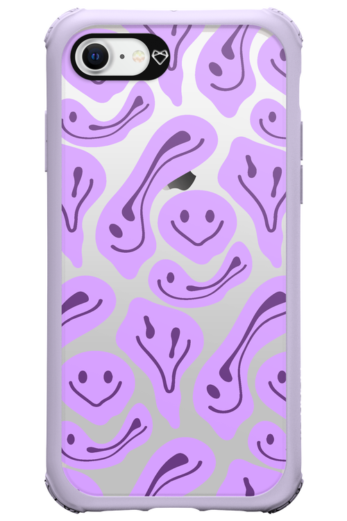 Fluid Smiley Purple - Apple iPhone 7