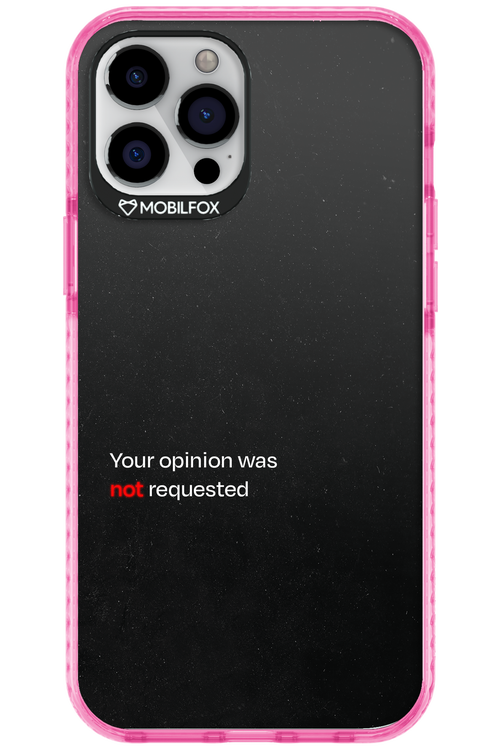 Not Requested 2.0 - Apple iPhone 12 Pro Max