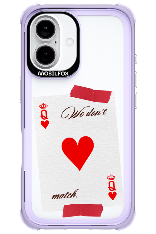Match Transparent 2.0 - Apple iPhone 16
