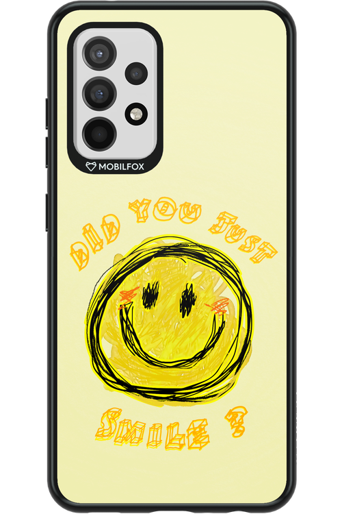 Crayon Smiley - Samsung Galaxy A52 / A52 5G / A52s