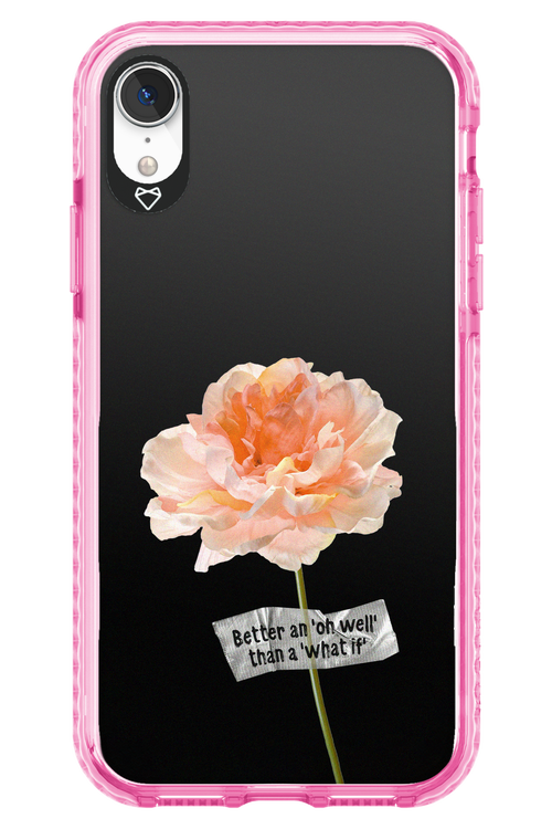 Flower Black - Apple iPhone XR