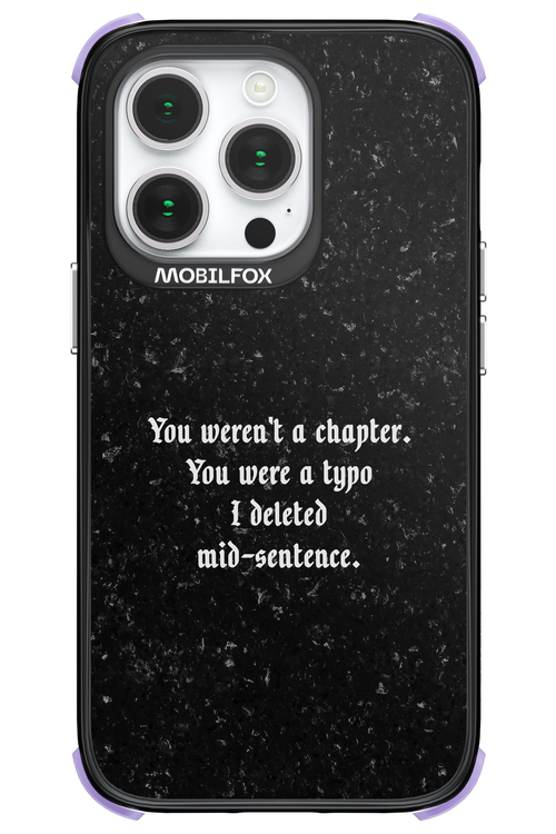 A Typo - Apple iPhone 14 Pro