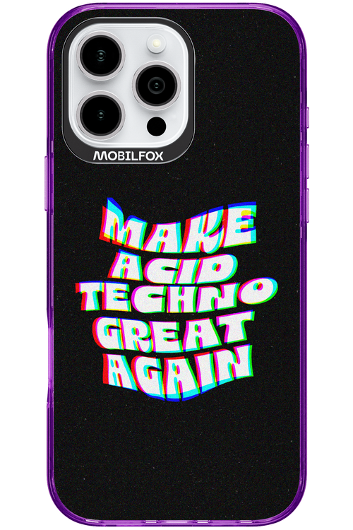 Acid Techno - Apple iPhone 16 Pro Max