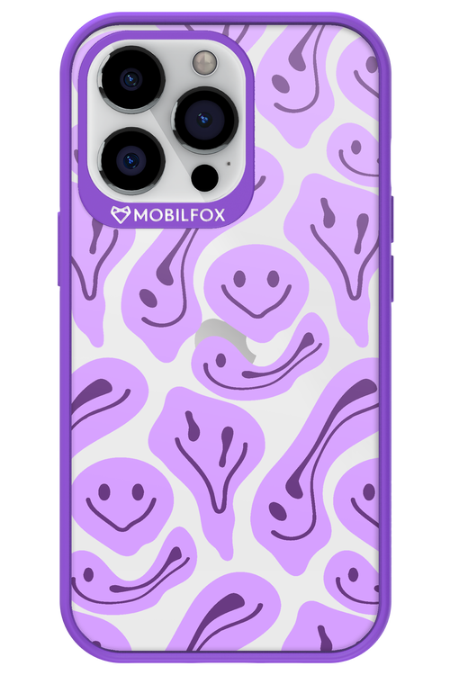 Fluid Smiley Purple - Apple iPhone 13 Pro