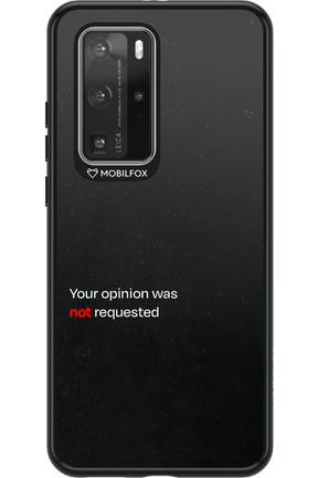 Not Requested - Huawei P40 Pro