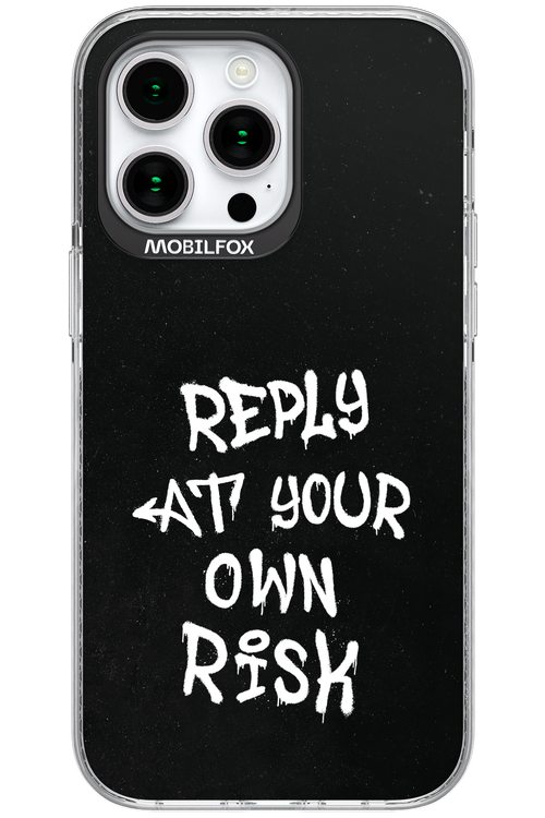 Risk Black 2.0 - Apple iPhone 15 Pro Max