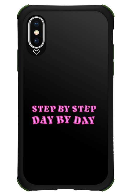 Step by Step Black - Apple iPhone X