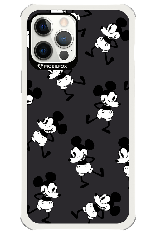Iconic Mouse (antracite pattern) - Apple iPhone 12 Pro Max