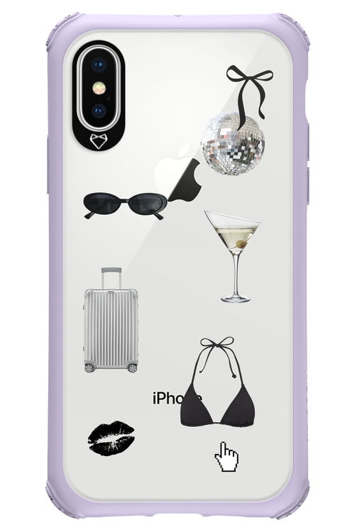Silver Summer - Apple iPhone XS