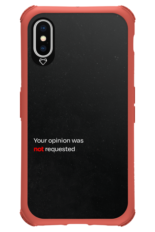 Not Requested 2.0 - Apple iPhone XS