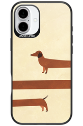 Stretchy Dog - Apple iPhone 16 Plus
