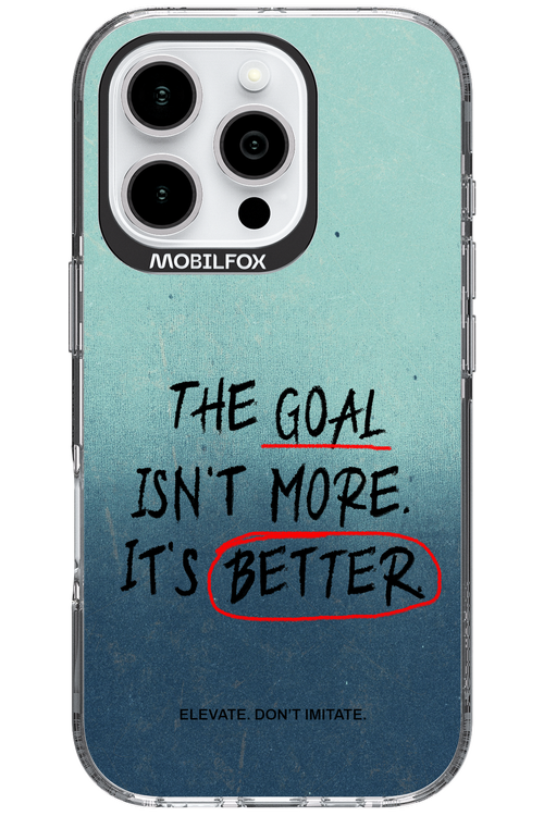 The Goal 2.0 - Apple iPhone 16 Pro