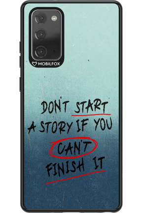 Don't Start 2.0 - Samsung Galaxy Note 20