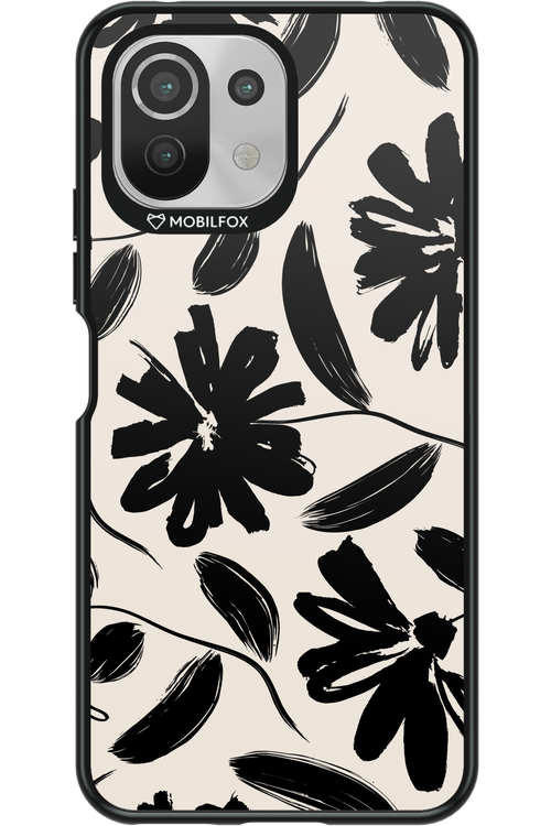 Monochrome Flowerss 2.0 - Xiaomi Mi 11 Lite (2021)