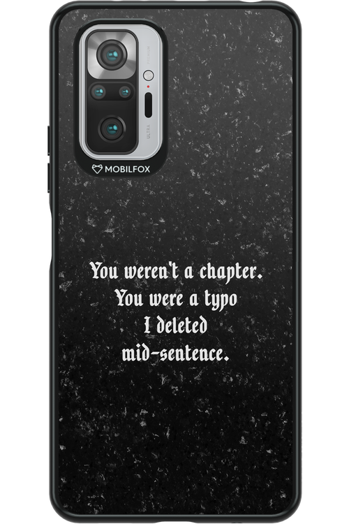 A Typo - Xiaomi Redmi Note 10 Pro