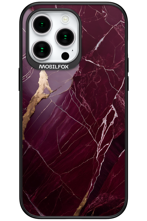 Burgundy Marble - Apple iPhone 15 Pro Max