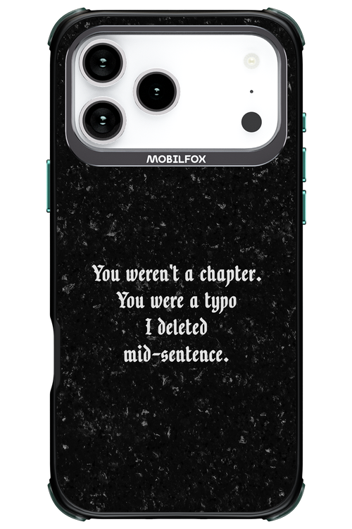 A Typo - Apple iPhone 17 Pro Max