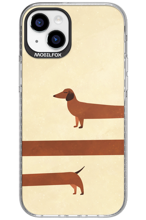 Stretchy Dog - Apple iPhone 15 Plus