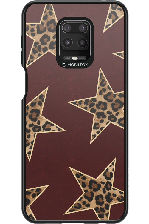Wild Stars Burgundy - Xiaomi Redmi Note 9 Pro