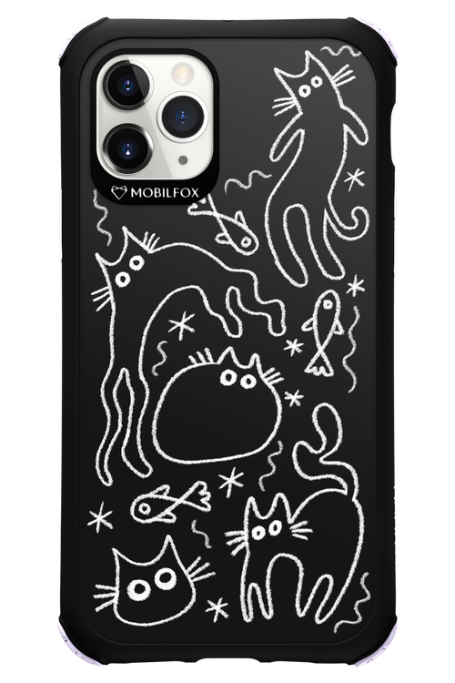 CHALK_CATS 2.0 - Apple iPhone 11 Pro
