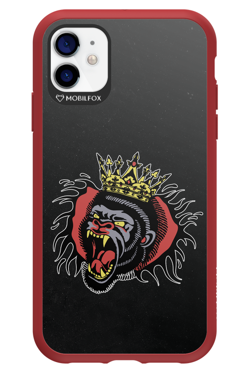 Monkey Rage Black - Apple iPhone 11