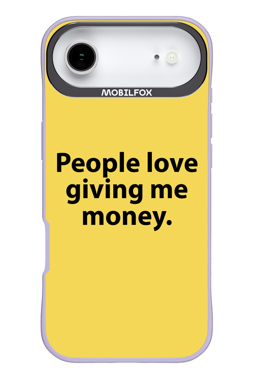 People love giving me money - Apple iPhone 17 Air