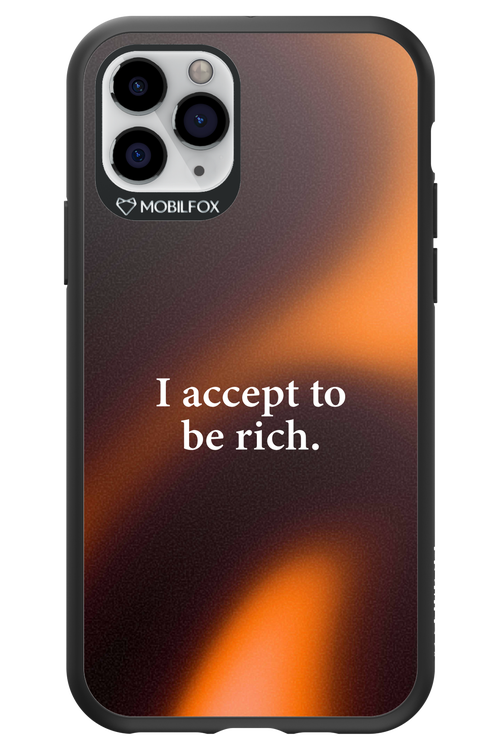 I accept to be rich - Apple iPhone 11 Pro