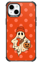 Ghost Girl (Orange) - Apple iPhone 15 Plus