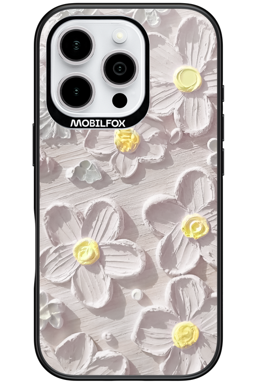 White Flowers 2.0 - Apple iPhone 16 Pro