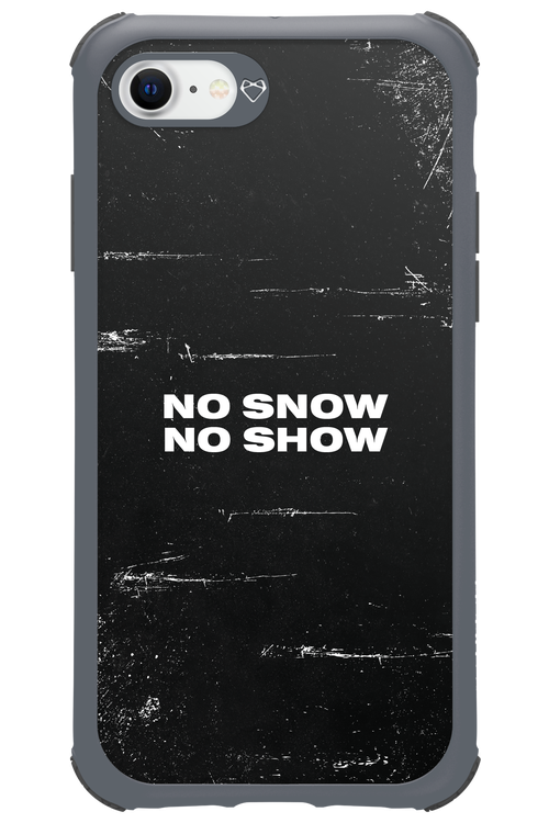 No snow, no show - Apple iPhone 8