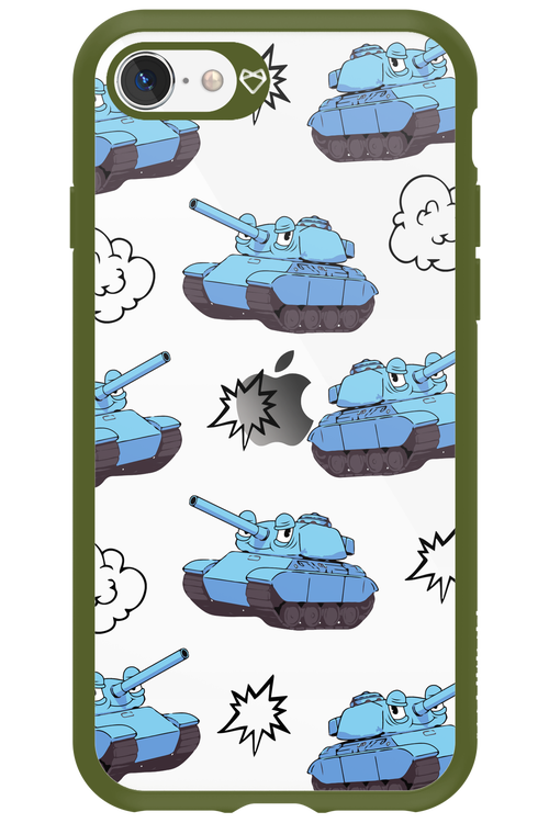 Tank Guy Transparent - Apple iPhone SE 2020