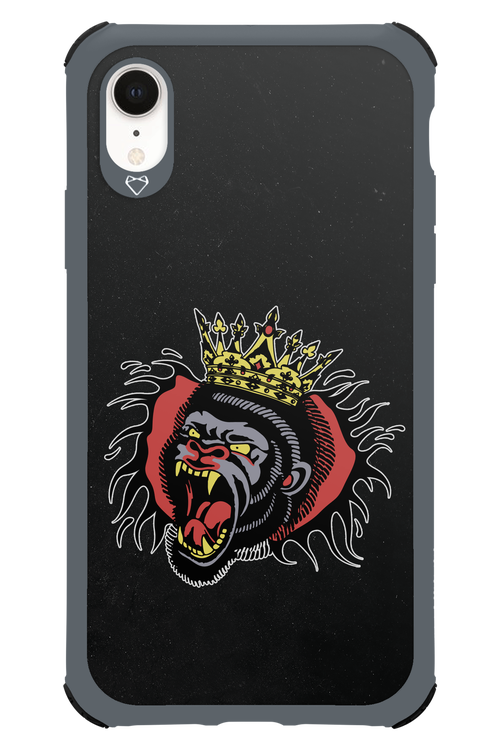 Monkey Rage Black - Apple iPhone XR