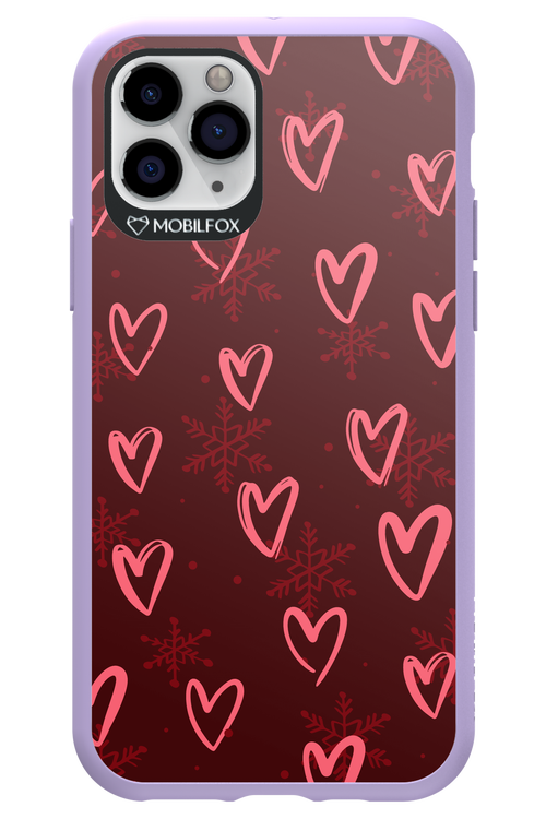 Christmas Hearts - Apple iPhone 11 Pro