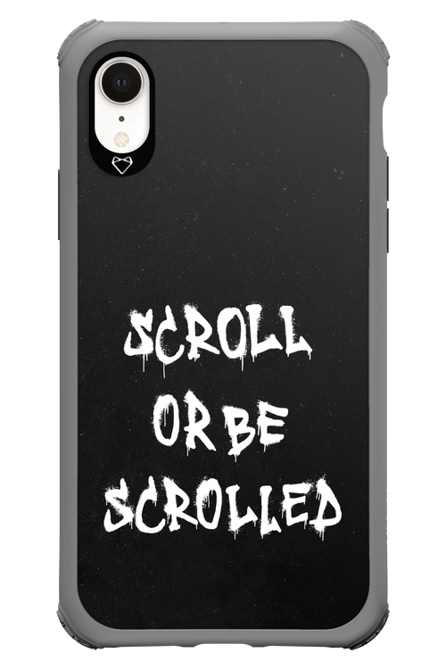 Scroll Black - Apple iPhone XR