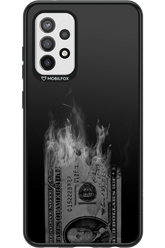 Money Burn B&W - Samsung Galaxy A72