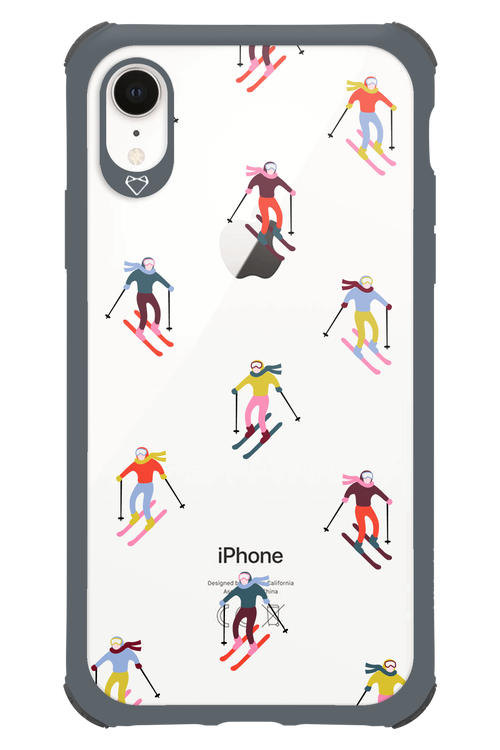 Snow Motion (Transparent) - Apple iPhone XR