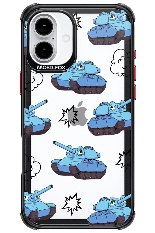 Tank Guy Transparent 2.0 - Apple iPhone 16 Plus