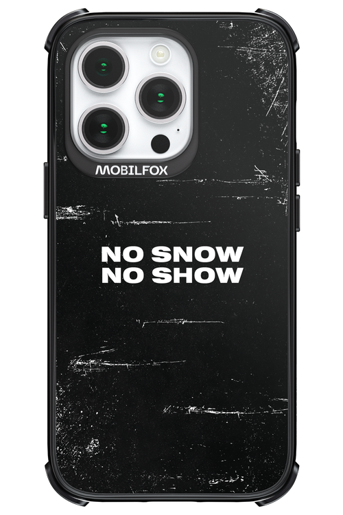 No snow, no show - Apple iPhone 14 Pro