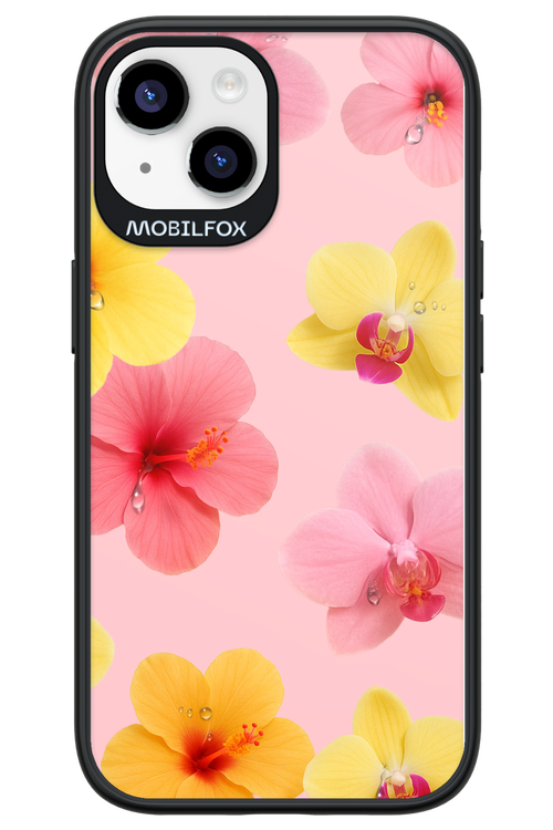 Sunset Flowers - Apple iPhone 14