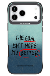 The Goal 2.0 - Apple iPhone 17 Pro Max