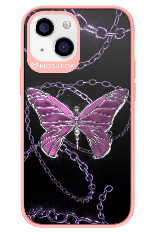 Butterfly Necklace - Apple iPhone 13 Mini