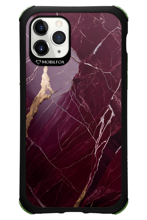 Burgundy Marble - Apple iPhone 11 Pro